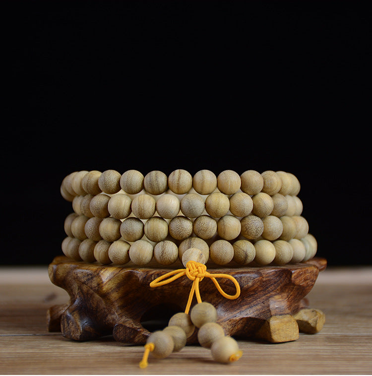 Live Streaming Supply of Papuan Milkwood Buddha Beads, Cultural Jewelry Bracelets, 108 Prayer Beads, Unisex Bracelets