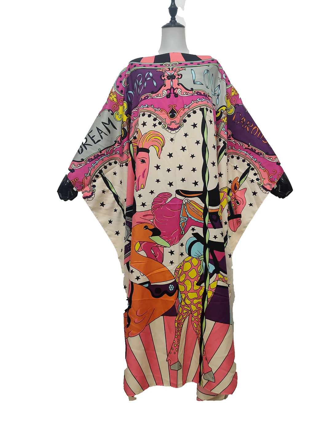 African Dresses For Women Plus Bohemian Summer Swimwear Abaya Muslim Maxi Dress Traditional Dashiki Kuwait Kaftan Clothes