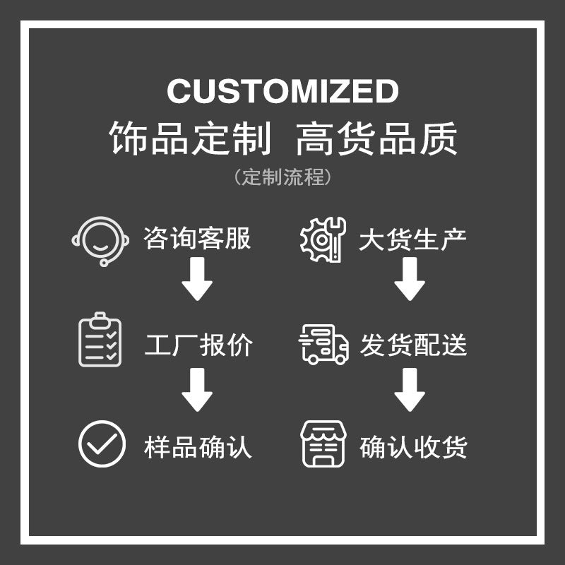 Personalized Simple Color Square Crystal Beaded Long Necklace Women's Retro Handmade Multi-layer Sweater Chain European and American New
