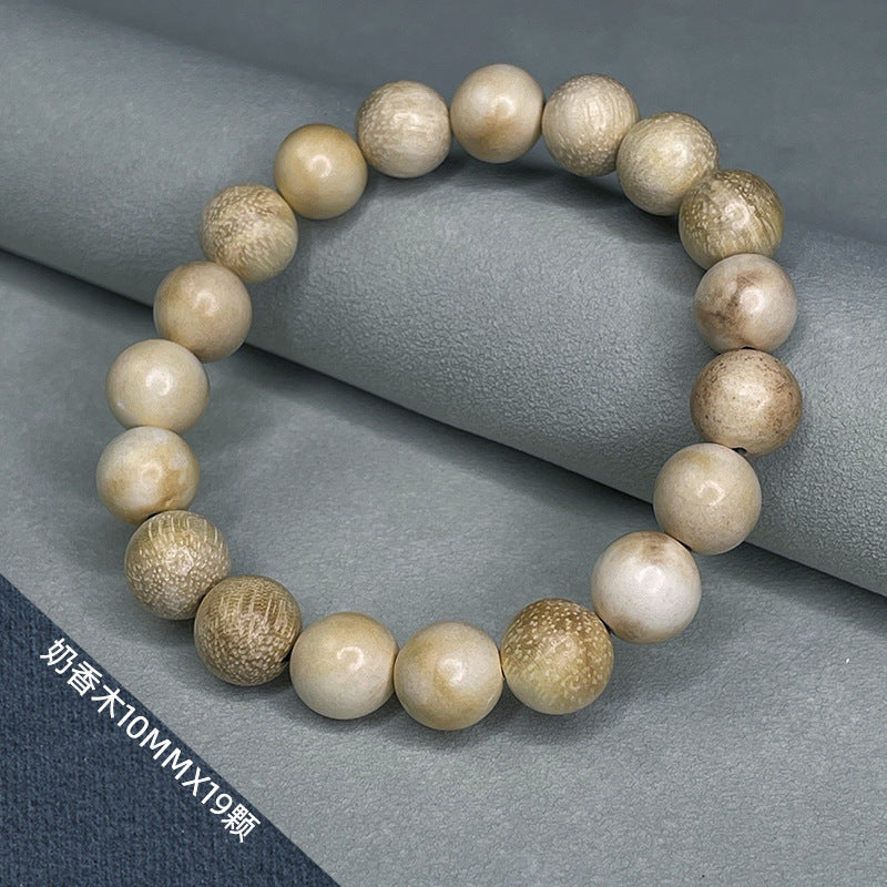 Live Streaming Supply of Papuan Milkwood Buddha Beads, Cultural Jewelry Bracelets, 108 Prayer Beads, Unisex Bracelets