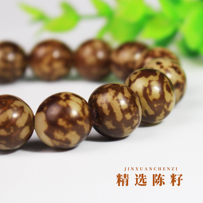 Flower Bodhi Root Bracelet Tiger Bodhi Jewelry Bracelet Men's and Women's Buddha Beads Play Studio Supply Fans Welfare