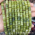 Natural Xinjiang Golden Silk Jade Bamboo Loose Beads Spacer Beads DIY Beaded Hairpin Necklace Bracelet Jewelry Accessories Wholesale
