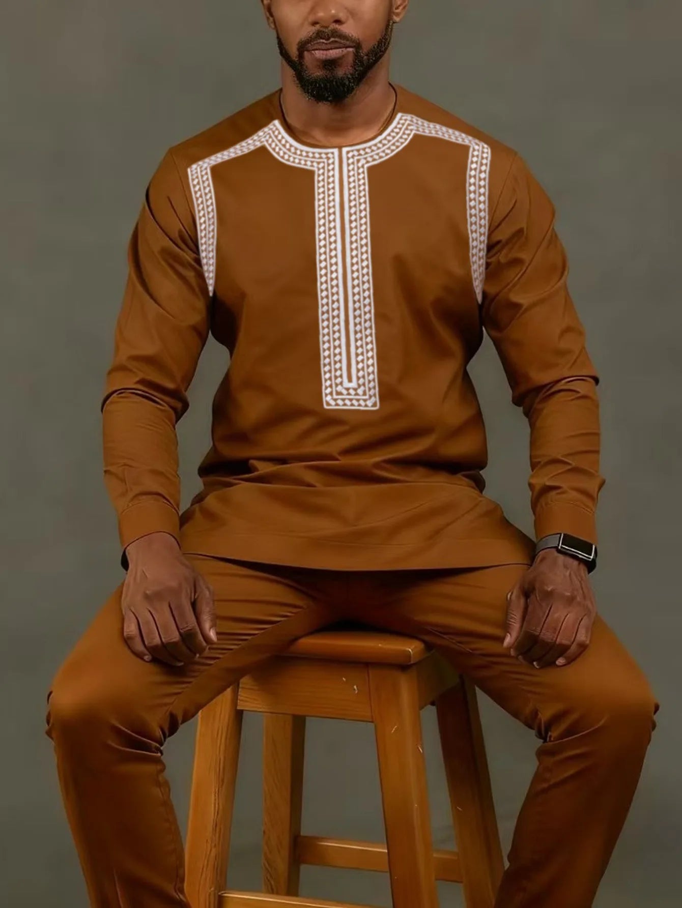 Ensembles africains 2026, vêtements traditionnels pour hommes, chemise et pantalon de luxe, tenue de soirée élégante, ensembles deux pièces, costume pour homme, kaftan