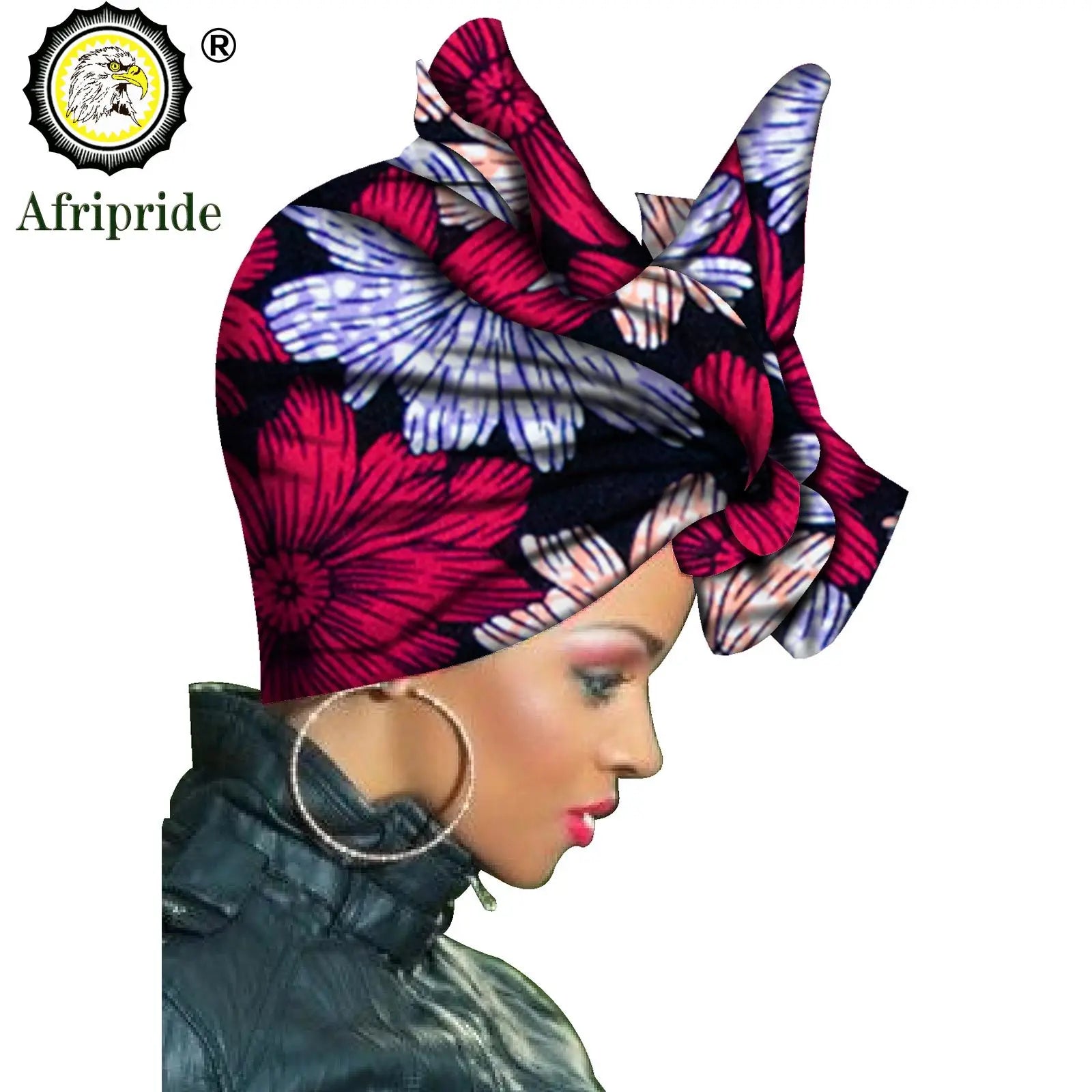 Foulard africain pour femmes imprimer traditionnel foulard Turban coton cire écharpe châles femmes africain tête enveloppement S20H001