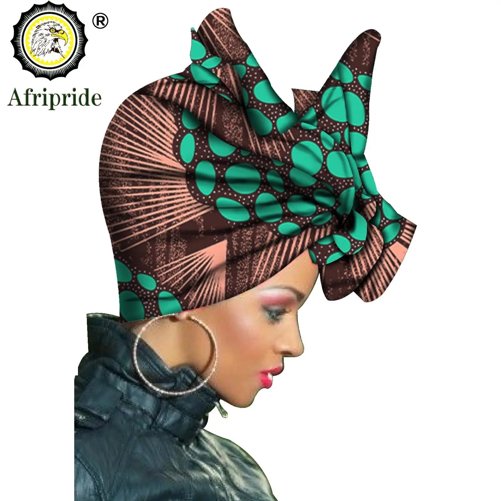 Foulard africain pour femmes imprimer traditionnel foulard Turban coton cire écharpe châles femmes africain tête enveloppement S20H001