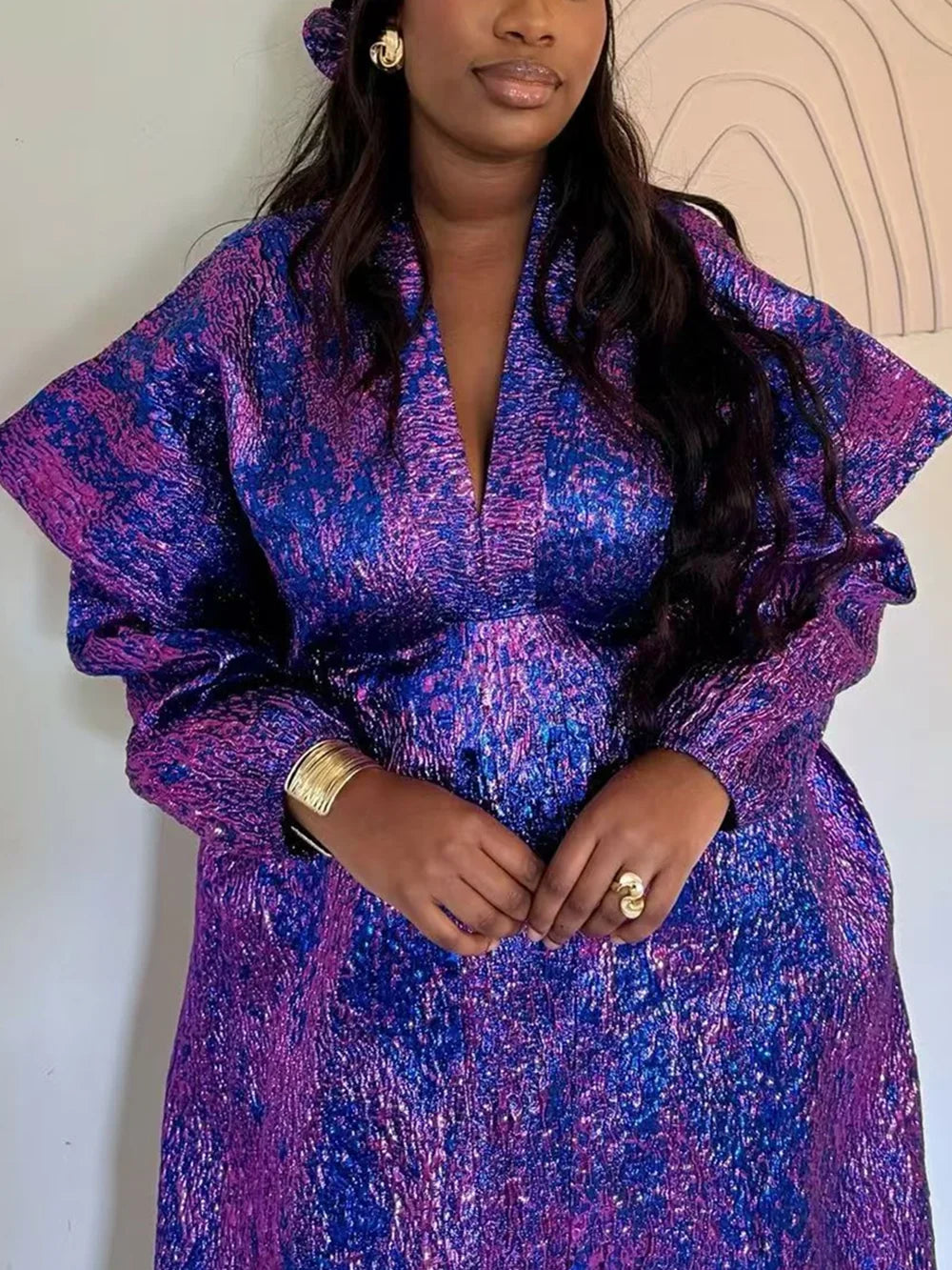 African Dresses for Women 2025 Traditional Africa Clothing Dashiki Ankara Outfits Gown Abayas Robe Muslim Kaftan Maxi Long Dress