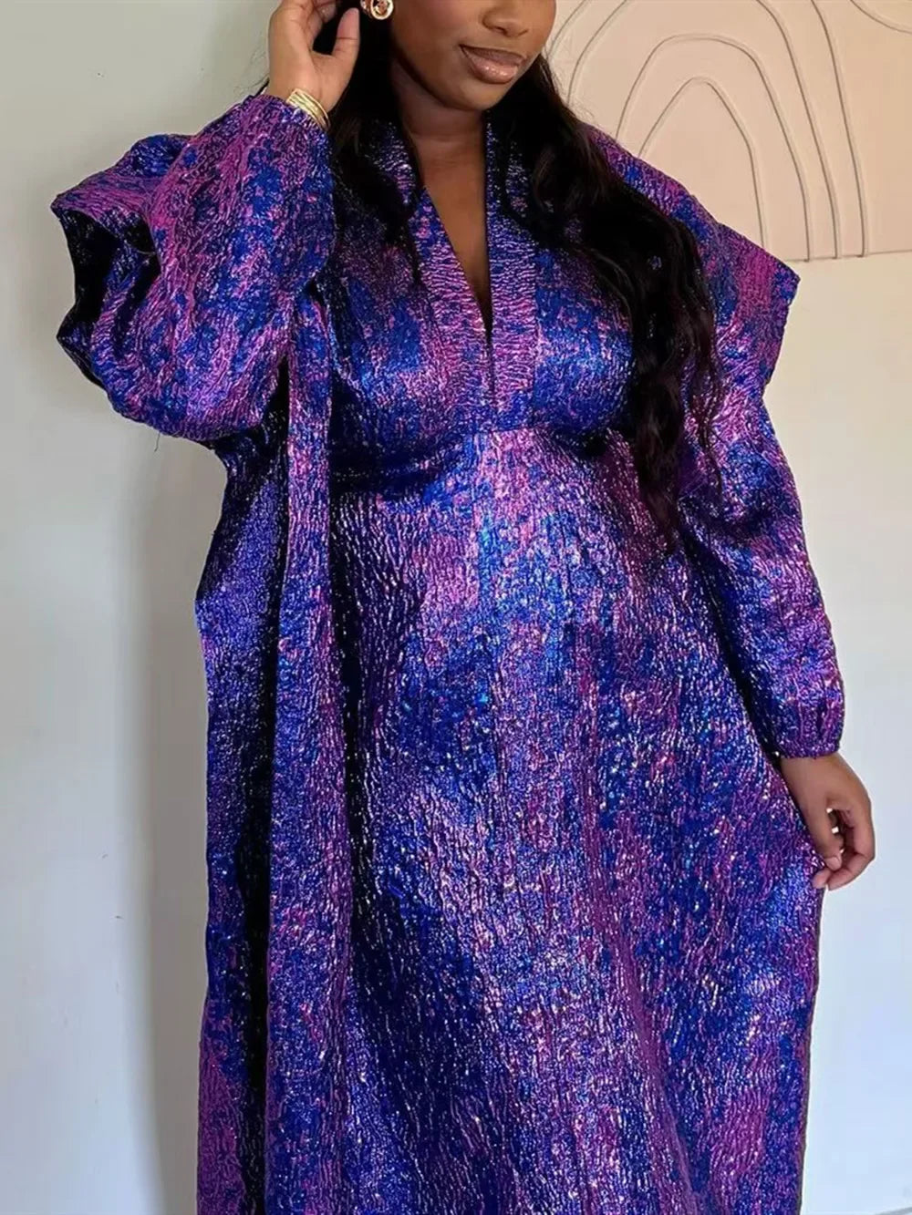 African Dresses for Women 2025 Traditional Africa Clothing Dashiki Ankara Outfits Gown Abayas Robe Muslim Kaftan Maxi Long Dress