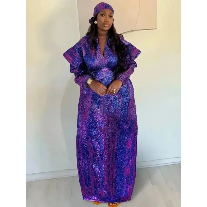 African Dresses for Women Traditional Africa Clothing Dashiki Ankara Outfits Gown Abayas Robe Muslim Kaftan Maxi Long Dress 2025