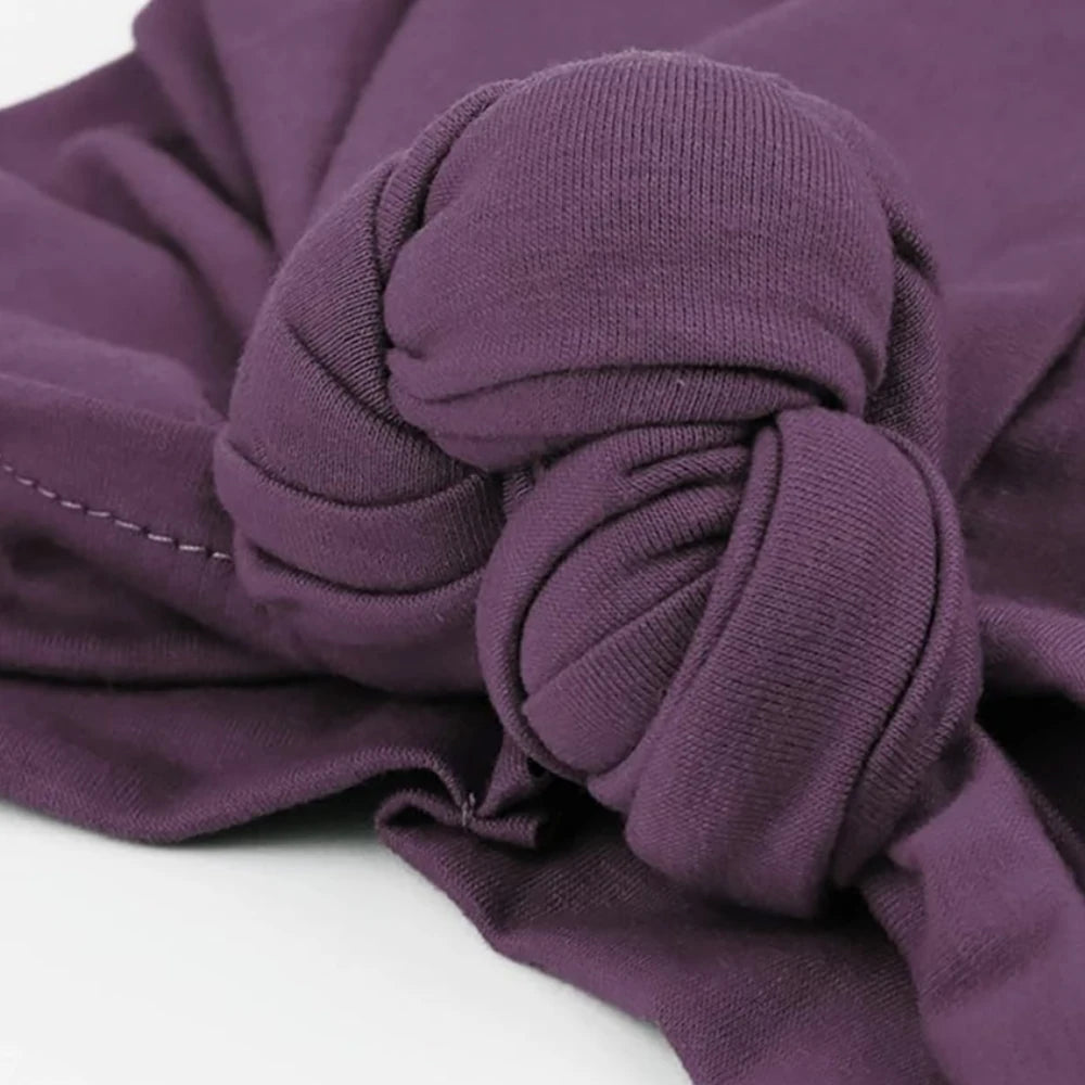 Couvre-chef noués pour femmes, Turban africain, bonnet pré-noué, couvre-cheveux
