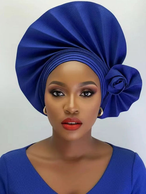 2026 nouveau Turban africain Nigeria Auto Gele bandeau Auto Gele femmes Turban casquette de mariage Geles musulman bandeau Bonnet