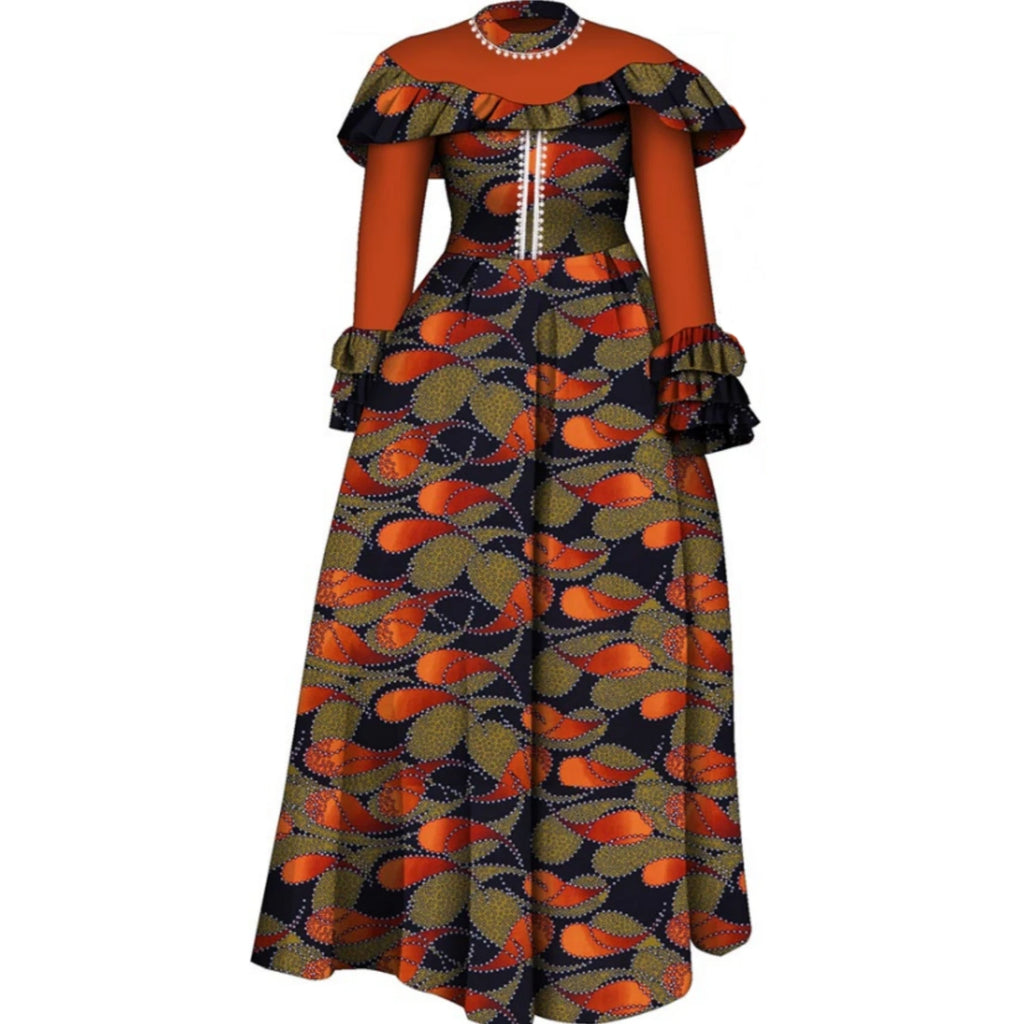 Vêtements de Couple africains, robes africaines pour femmes, ensemble haut et pantalon imprimés pour hommes, vêtements de fête pour amoureux de mariage, Wyq1093