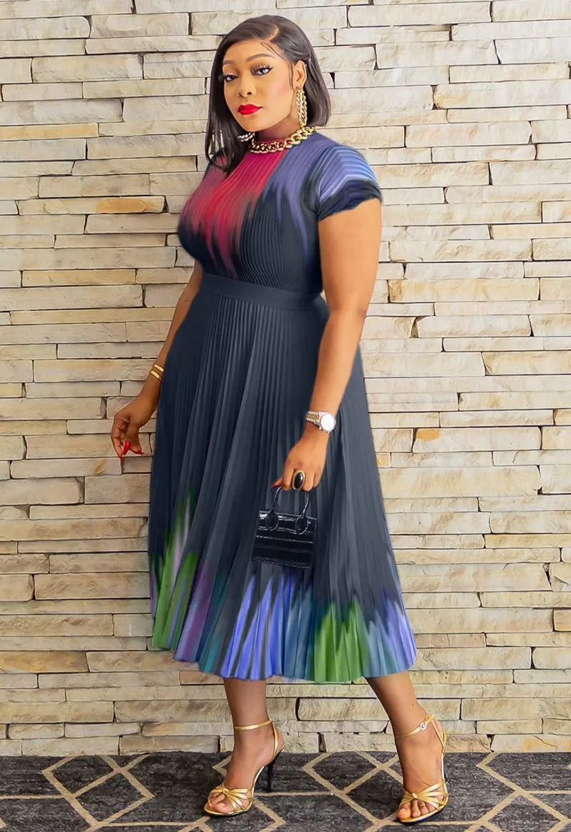African Dresses For Women Elegant 2023 Dashiki Autumn Spring Maxi Dress Ladies Traditional African Clothing Fairy Dreaes