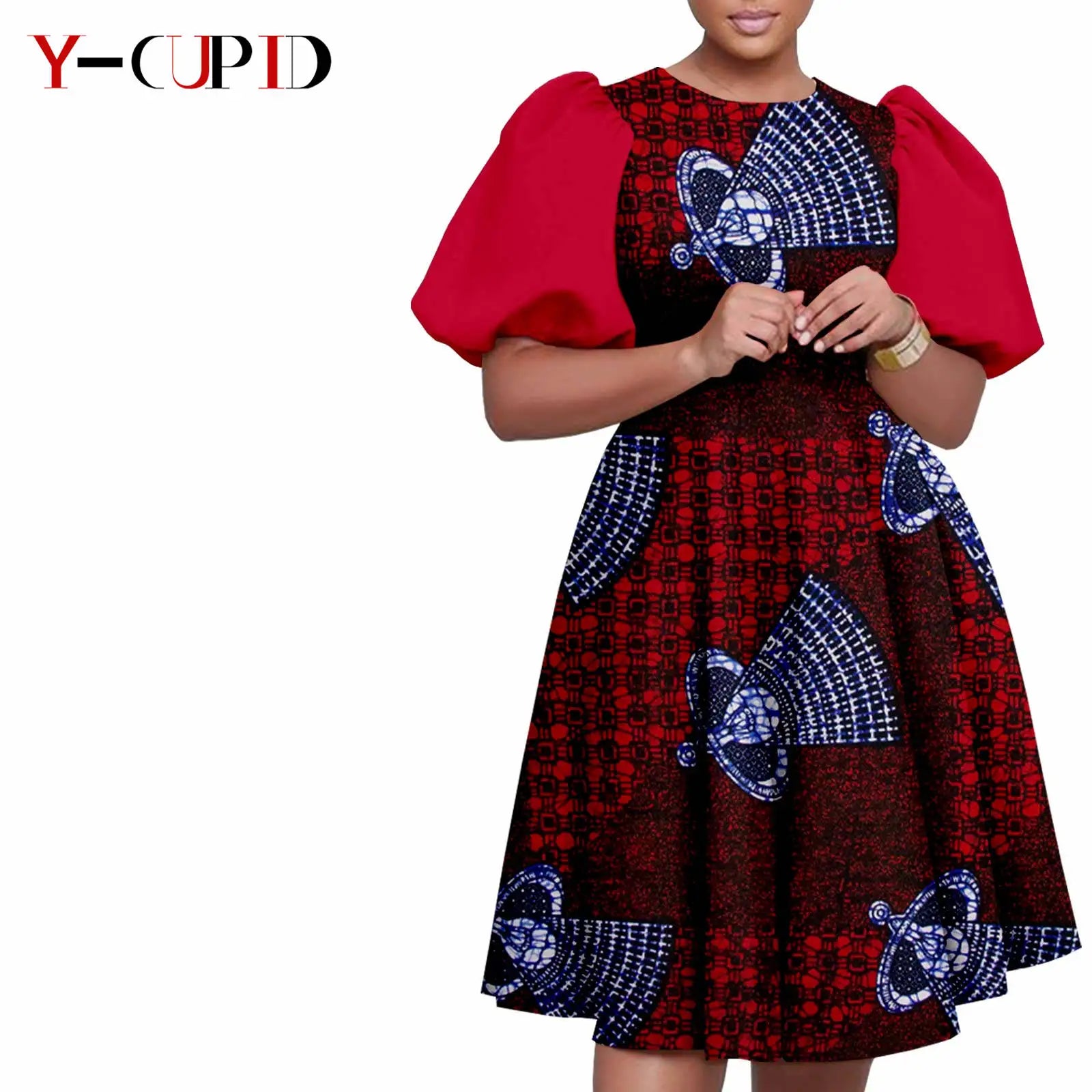 Vêtements Africains Assortis pour Couple Dashiki, Robe Imprimée, Bazin Riche, Ensemble Veste et Pantalon Imbibés, 2 Pièces, Y23C076