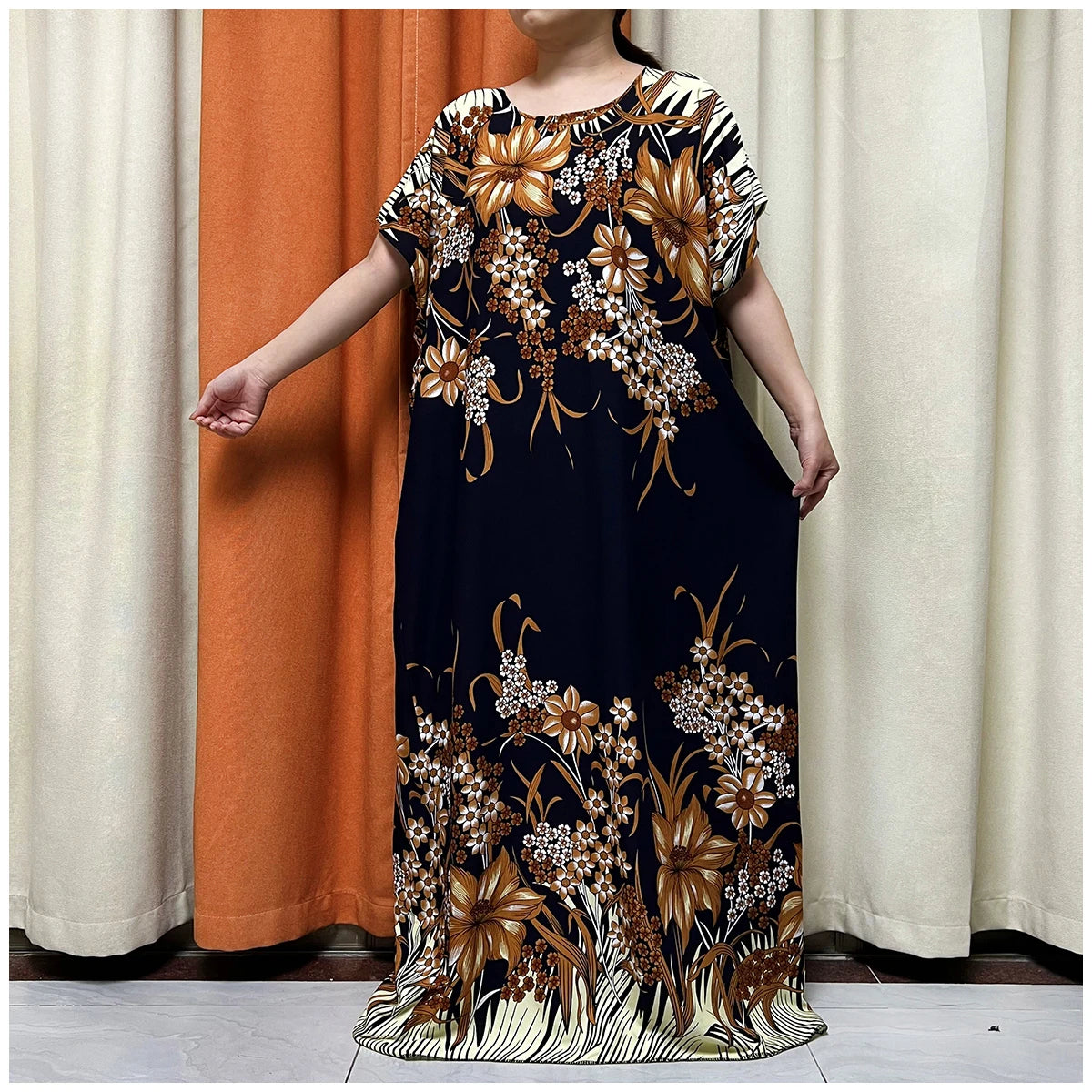 Latest Hot Sale African Dress For Women Muslim Abaya Dubai Turkey Muslim Fashion Hijab Cotta Dress American Islam Clothing