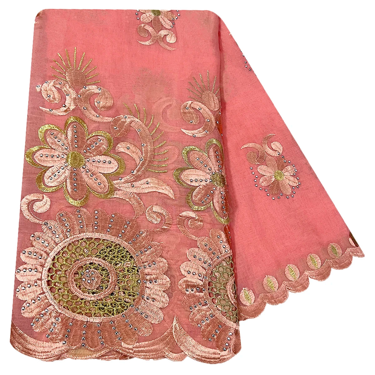 Dernière femmes africaines écharpe douce 100% coton avec puce Dold écharpe dubaï isalmique écharpe broderie musulman Hijab pour châles enveloppes