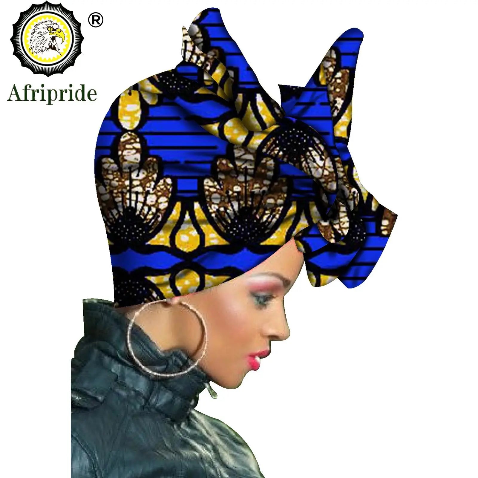 Foulard africain pour femmes imprimer traditionnel foulard Turban coton cire écharpe châles femmes africain tête enveloppement S20H001