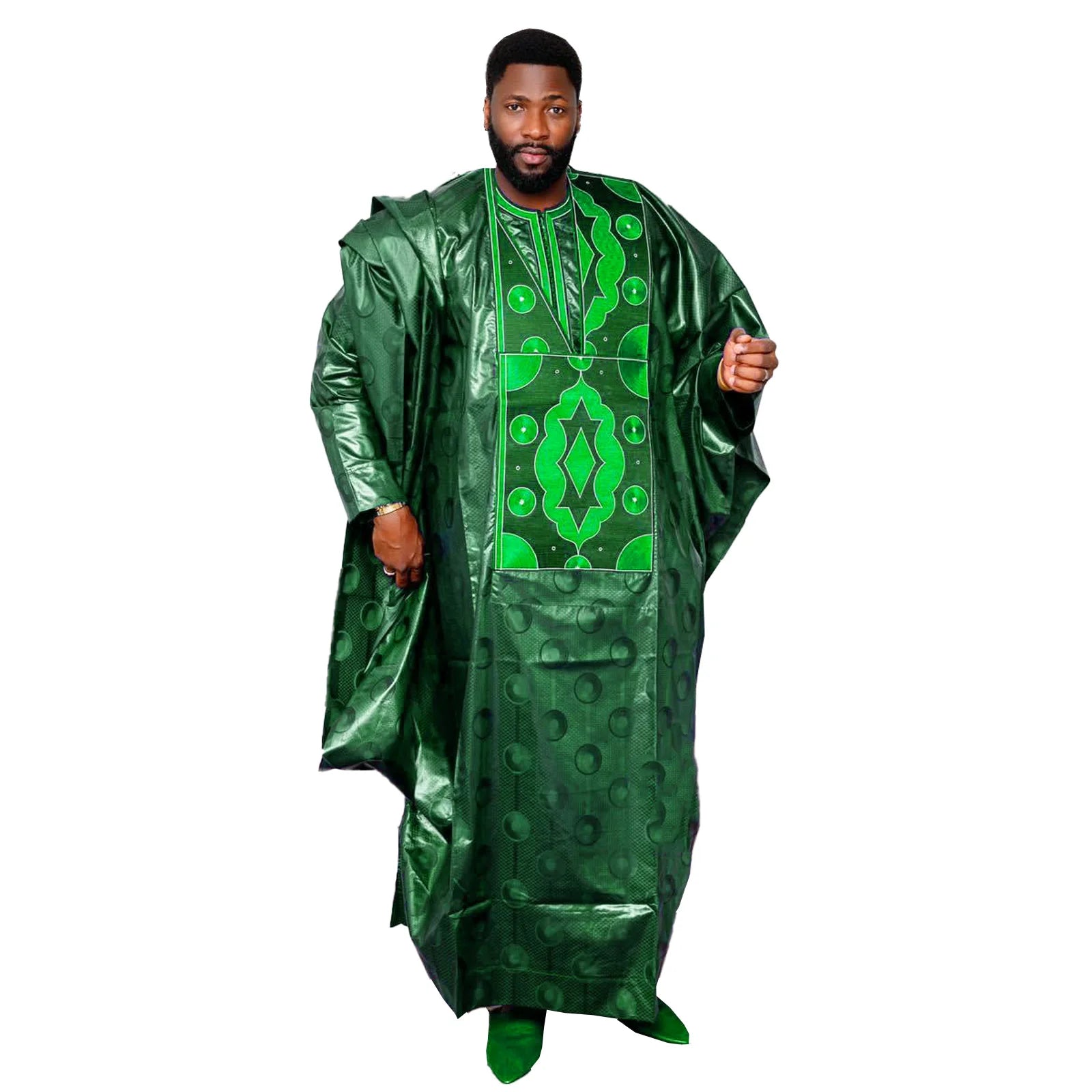 Vêtements africains pour homme Bazin Riche broderie Design haut à manches longues