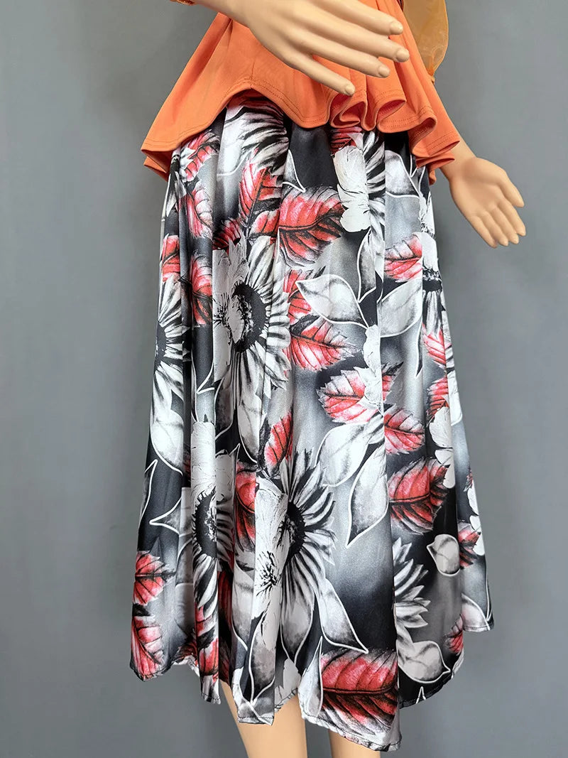 African Dresses for Women 2025 Elegant Africa Clothing Dashiki Ankara Outfits Robe Plus Size Turkey Wedding Party Long Dress