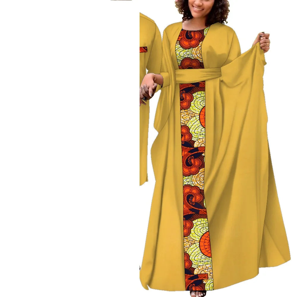 Tenues de couple africaines pour femmes et hommes, ensembles assortis, robes africaines, vêtements de mariage Dashiki, Wyq949