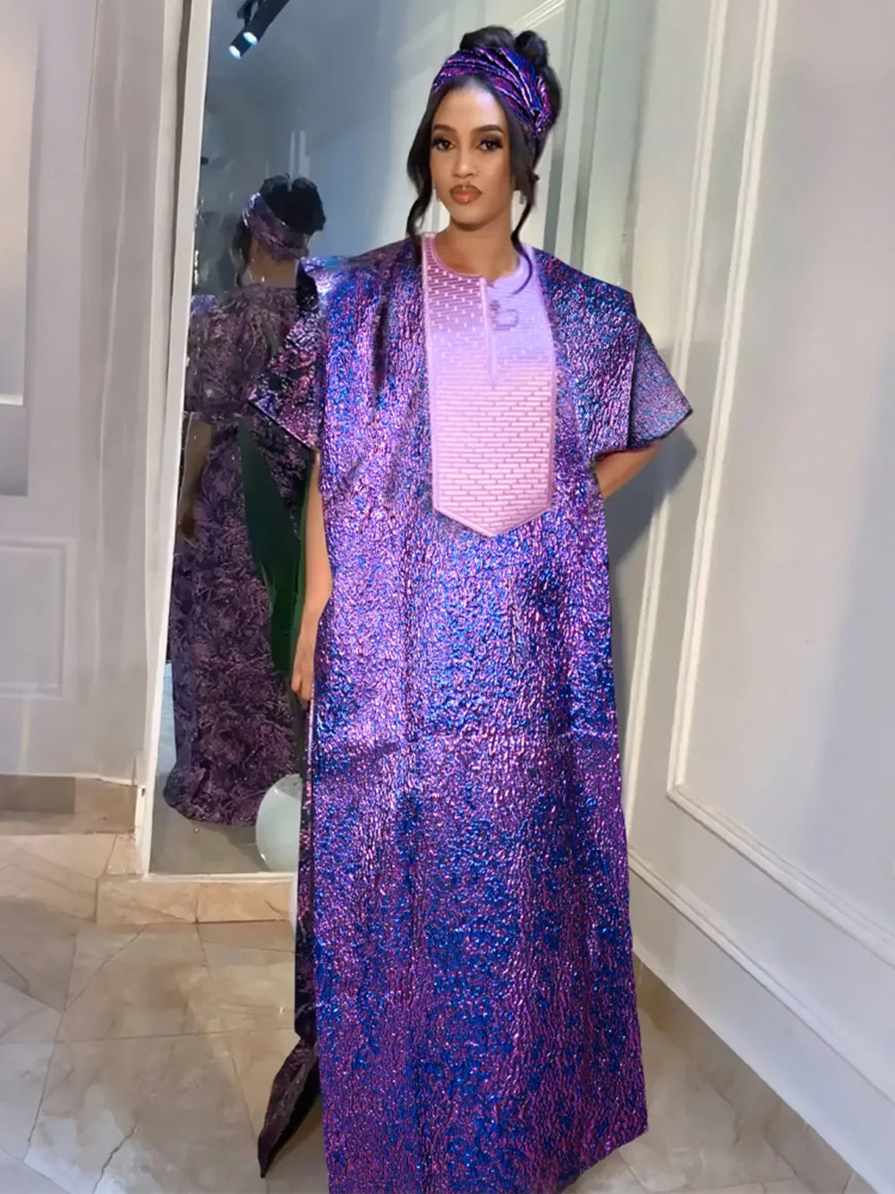 African Dresses for Women 2025 Traditional Africa Clothing Dashiki Ankara Outfits Gown Abayas Robe Muslim Kaftan Maxi Long Dress