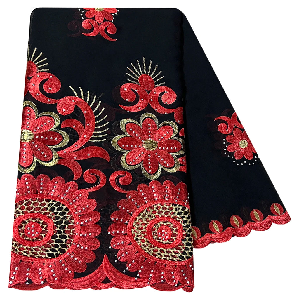 Dernière femmes africaines écharpe douce 100% coton avec puce Dold écharpe dubaï isalmique écharpe broderie musulman Hijab pour châles enveloppes