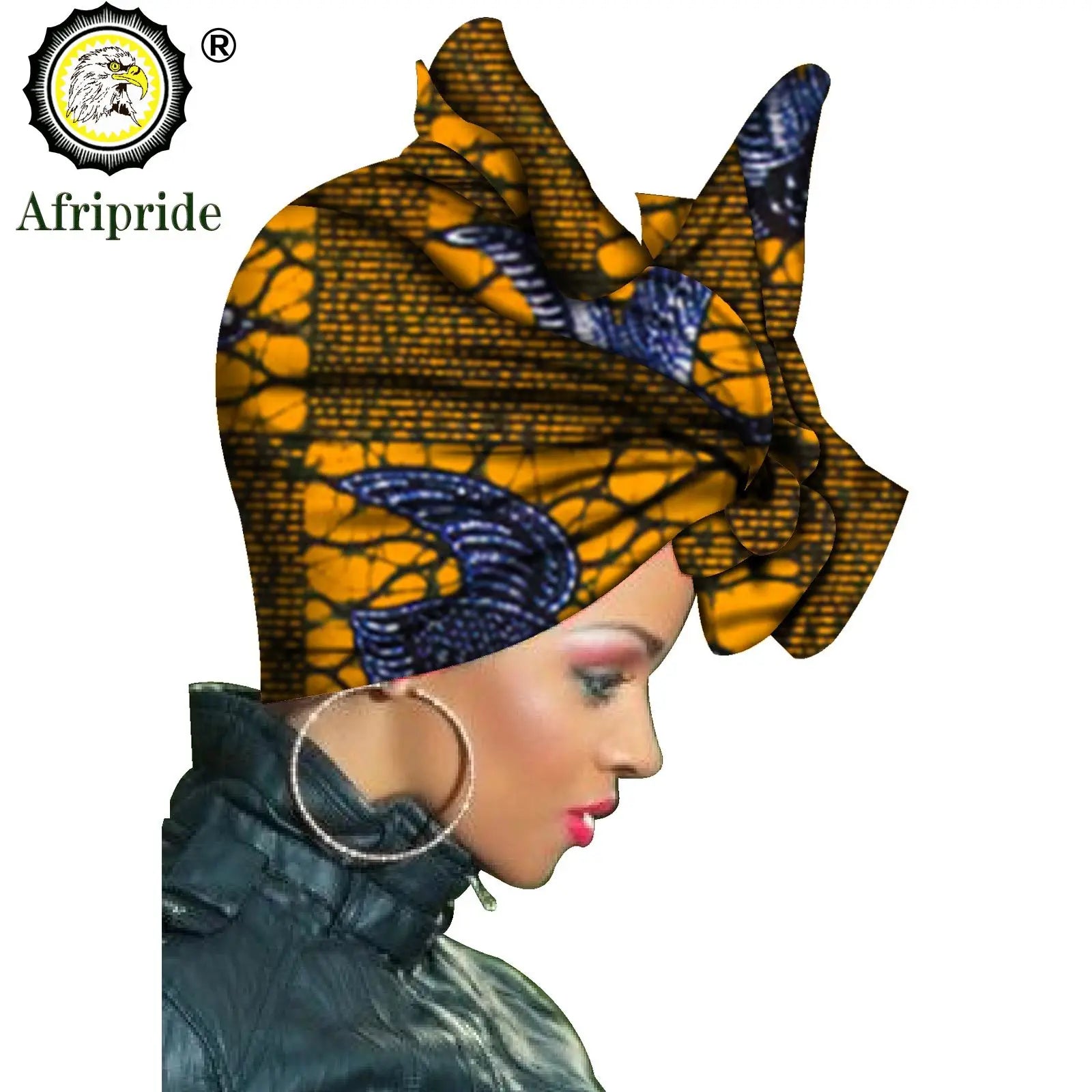 Foulard africain pour femmes imprimer traditionnel foulard Turban coton cire écharpe châles femmes africain tête enveloppement S20H001