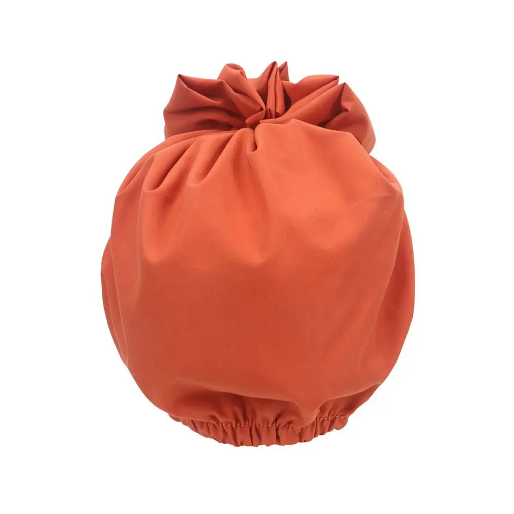 Bandeaux africains élégant rétro Turban pour femmes musulman foulard casquette couleur unie dames bonnets casquettes casque musulman