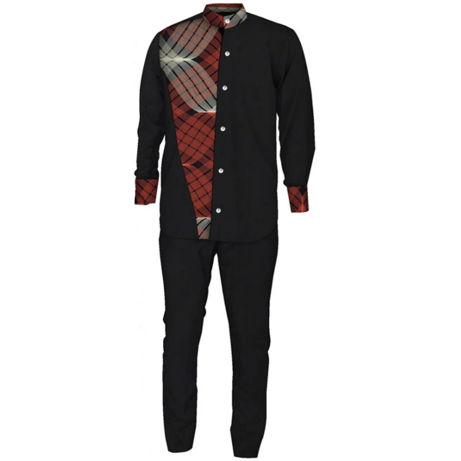 Vêtements de Couple africains, robes africaines pour femmes, ensemble haut et pantalon imprimés pour hommes, vêtements de fête pour amoureux de mariage, Wyq1093