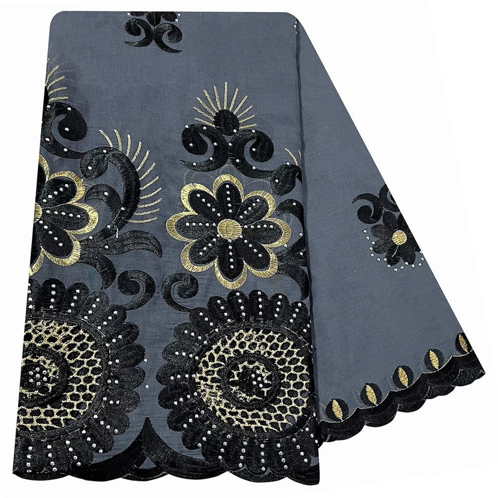 Dernière femmes africaines écharpe douce 100% coton avec puce Dold écharpe dubaï isalmique écharpe broderie musulman Hijab pour châles enveloppes
