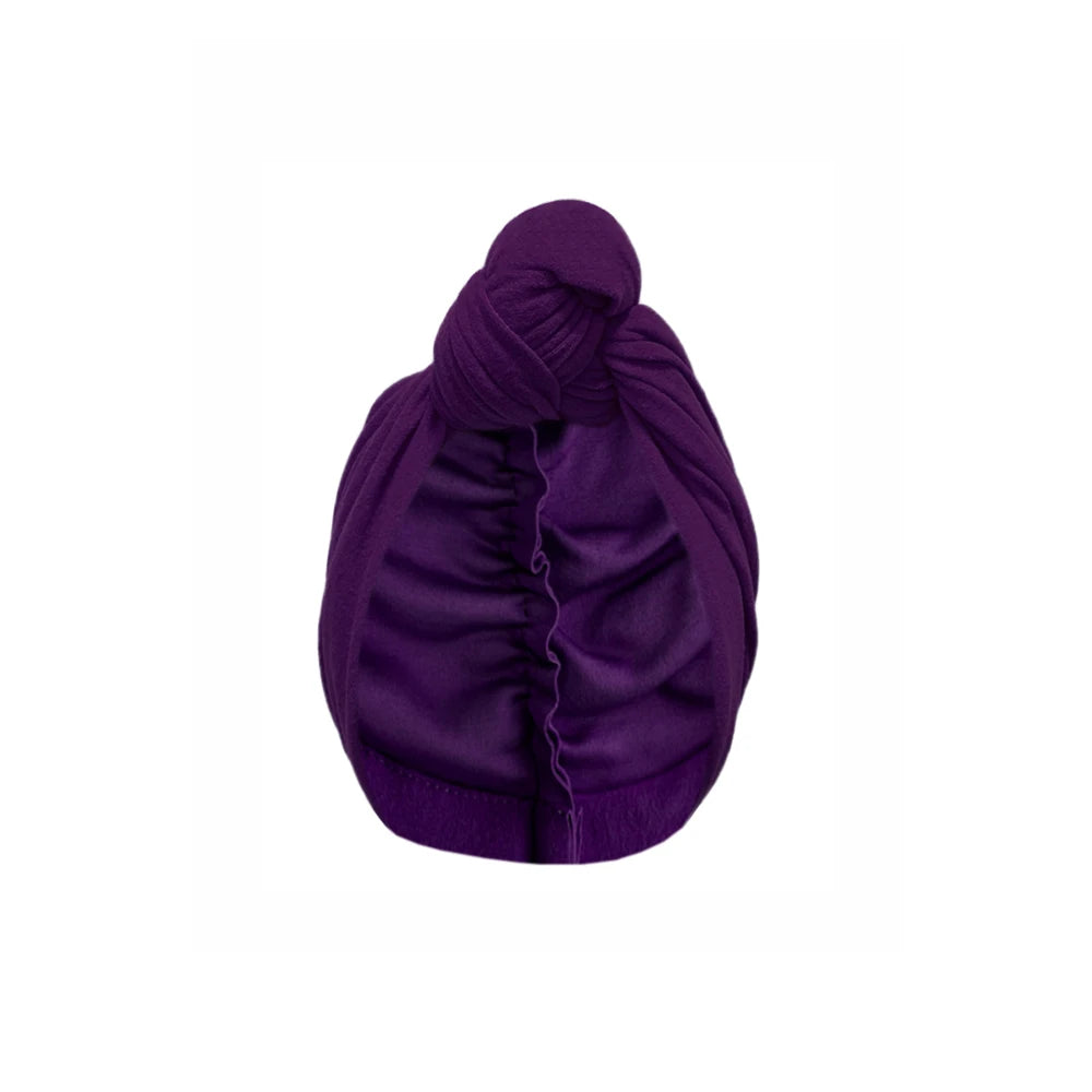 Couvre-chef noués pour femmes, Turban africain, bonnet pré-noué, couvre-cheveux