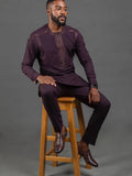 Ensembles africains 2026, vêtements traditionnels pour hommes, chemise et pantalon de luxe, tenue de soirée élégante, ensembles deux pièces, costume pour homme, kaftan