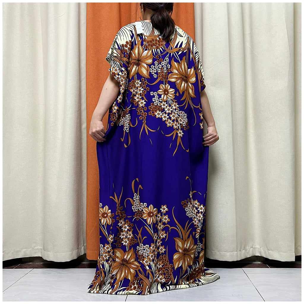 Latest Hot Sale African Dress For Women Muslim Abaya Dubai Turkey Muslim Fashion Hijab Cotta Dress American Islam Clothing