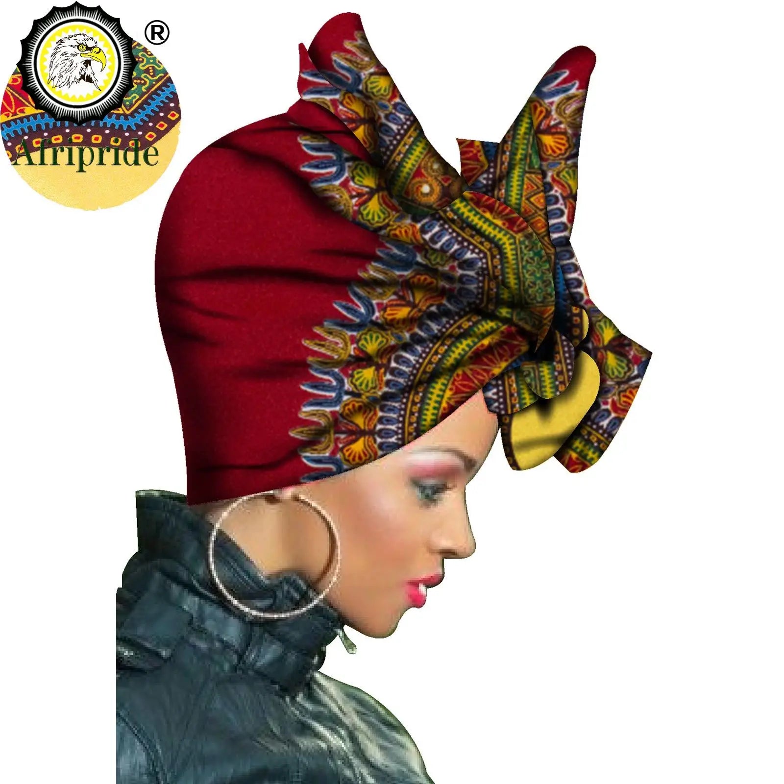 Foulard africain pour femmes imprimer traditionnel foulard Turban coton cire écharpe châles femmes africain tête enveloppement S20H001