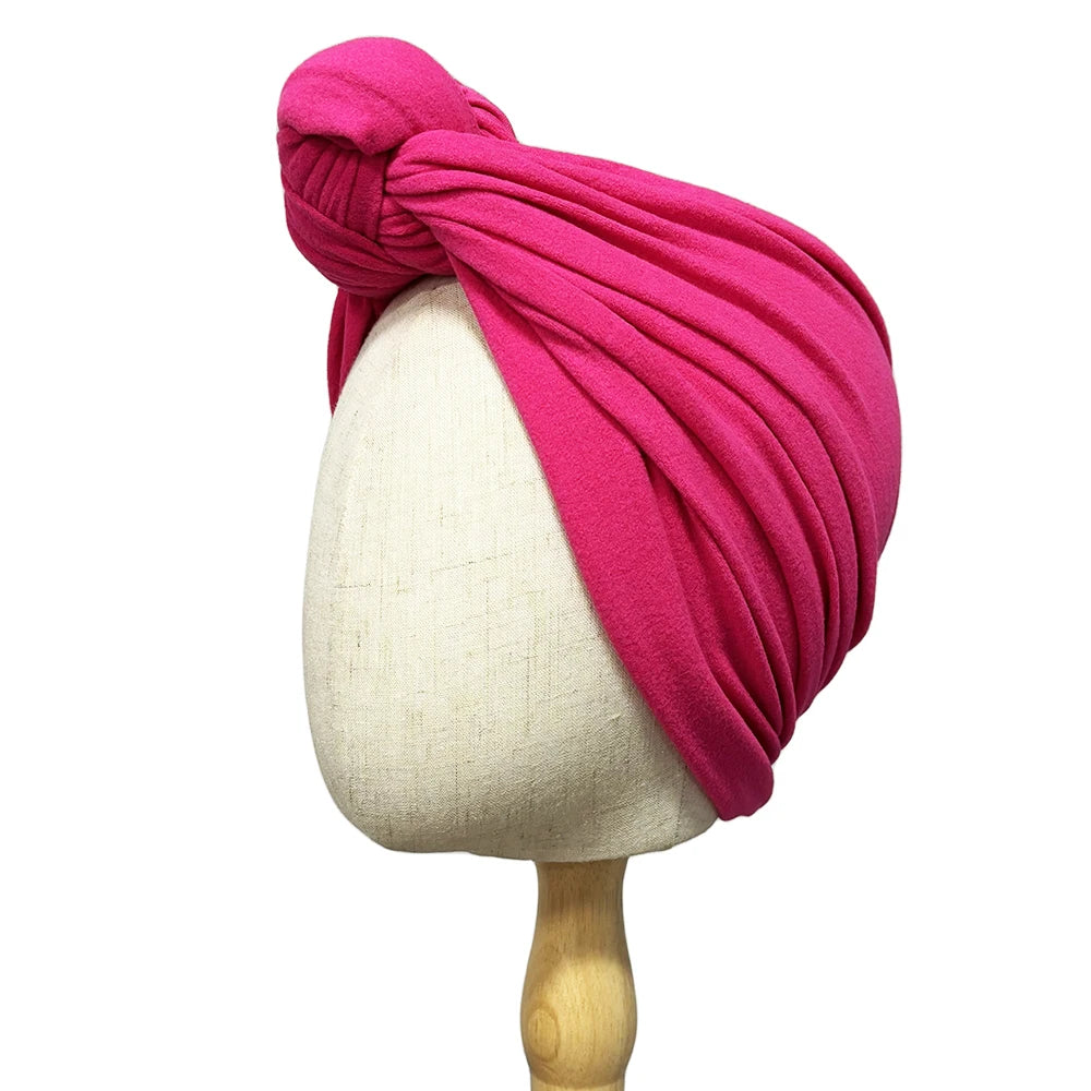 Couvre-chef noués pour femmes, Turban africain, bonnet pré-noué, couvre-cheveux