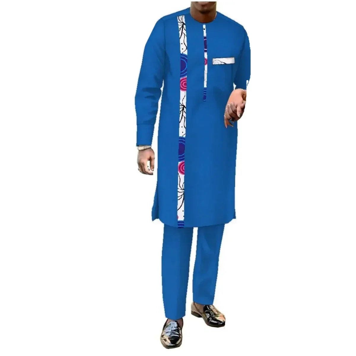 Tenues de couple africaines pour femmes et hommes, ensembles assortis, robes africaines, vêtements de mariage Dashiki, Wyq949