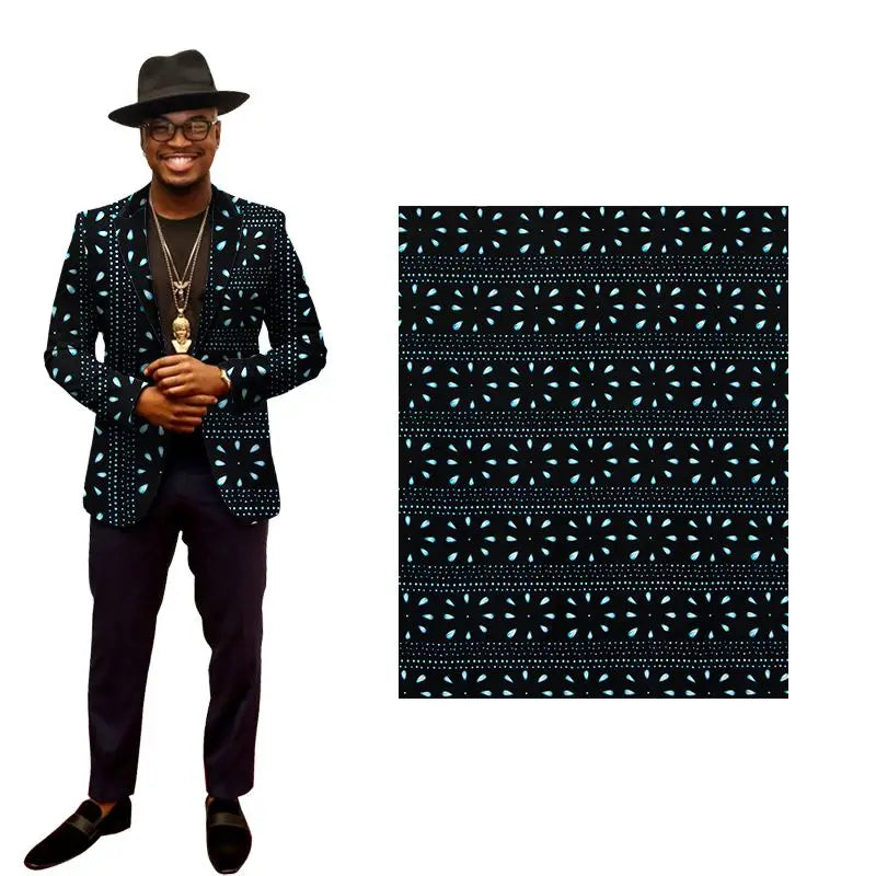 Tissus de cire africaine 3/6 Yard, pour robe de soirée, Ankara, véritable cire imprimée, FP6655