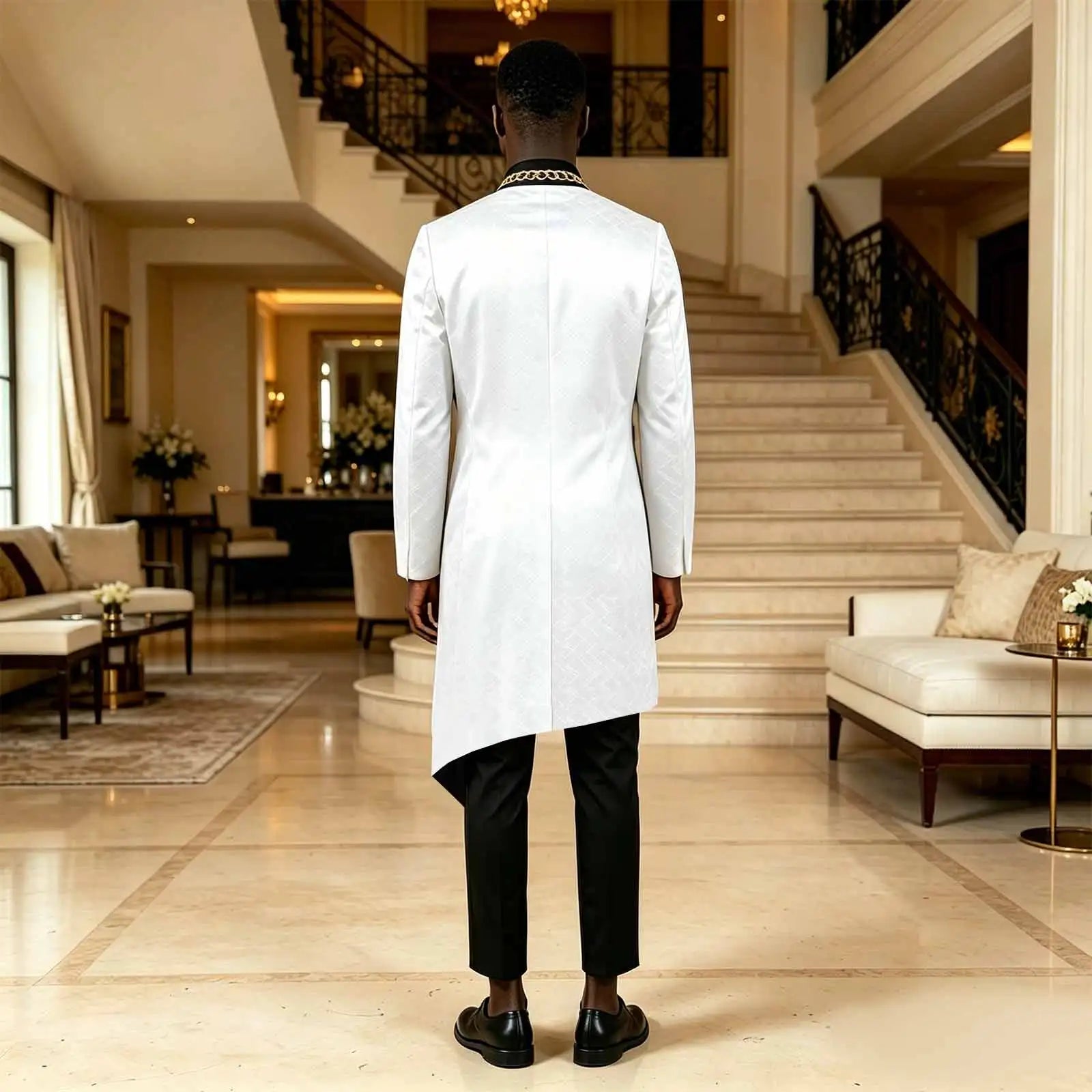 Costumes africains pour hommes, mode 2025, ensemble deux pièces (haut + pantalon), tenue Dashiki pour hommes, vêtements de fête et de mariage, vêtements pour hommes 2516001