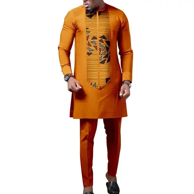 Robes africaines pour femmes, tenues assorties pour couples Bazin Lover, robes de soirée sirène imprimées, ensembles chemise et pantalon pour hommes, tenues de mariage