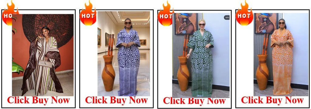 African Dresses for Women Traditional Africa Clothing Dashiki Ankara Embroidery Gown Abayas Robe Muslim Kaftan Maxi Long Dress