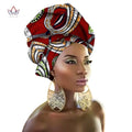 Gele & Ipele – foulard multicolore pour cheveux, bandeau Bazin, écharpe à nouer, de haute qualité, pour tête africaine, BRW02