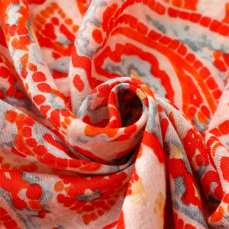 Châle en Viscose avec Pompon, Écharpe Africaine, Indienne, Ethnique, Géométrique, Florale, Haute Qualité, Bande Ronde, Hijab Musulman, Bufanda, 180x90cm