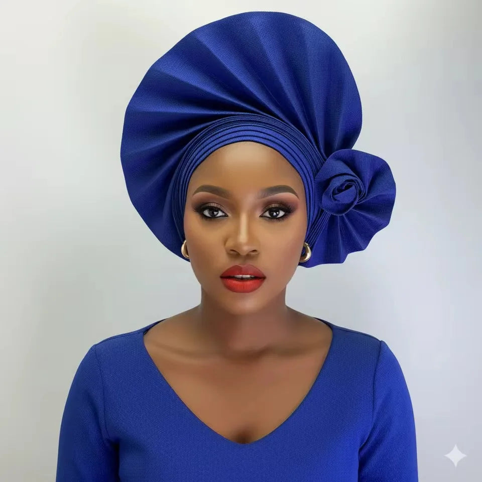 2026 nouveau Turban africain Nigeria Auto Gele bandeau Auto Gele femmes Turban casquette de mariage Geles musulman bandeau Bonnet