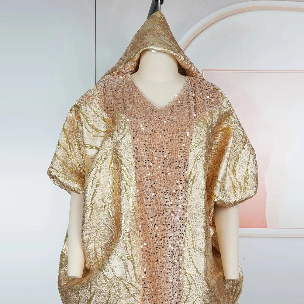 2026 African Women Traditional Dresses Plus Size Maxi Robes Luxury Wedding Party Evening Gown Dubai Turkey Kaftan Abaya Clothing