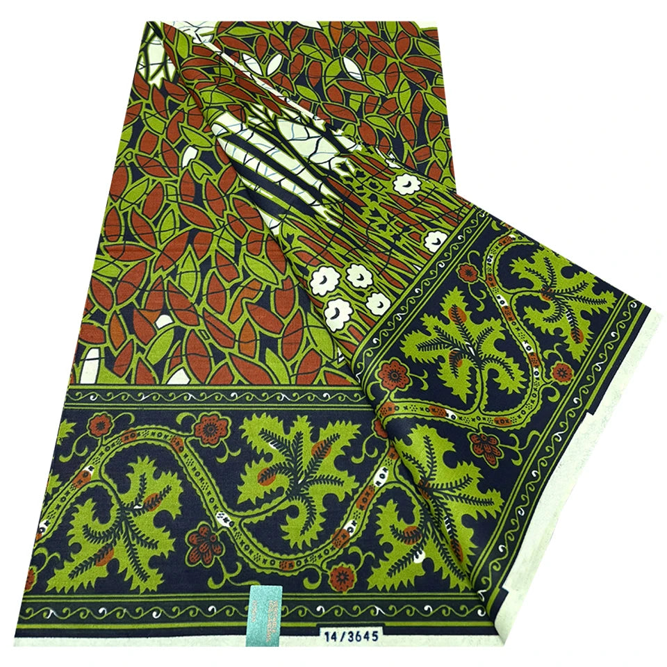 Ankara tissu africain véritable cire impression Pagne afrique cire Textile 100% coton Jacquard conception Ghana Super Batik tissus