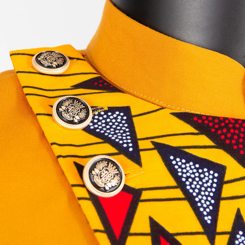 Vêtements Africains Assortis pour Couple Dashiki, Robe Imprimée, Bazin Riche, Ensemble Veste et Pantalon Imbibés, 2 Pièces, Y23C076