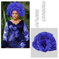 Africain femme Turban casquette femmes Autogele couvre-chef Nigeria Fan Geles fête de mariage bandeau chapeaux Bonnet Hijab chapeau foulard