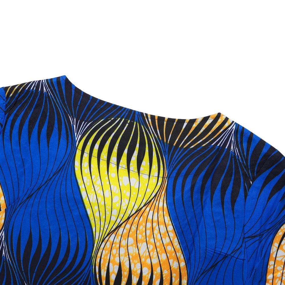H&D African Dresses For Women Traditional Clothing Embroidery Printed Outfits Bubu Gown Abayas Robe Kaftan Boubou Djellaba 2025