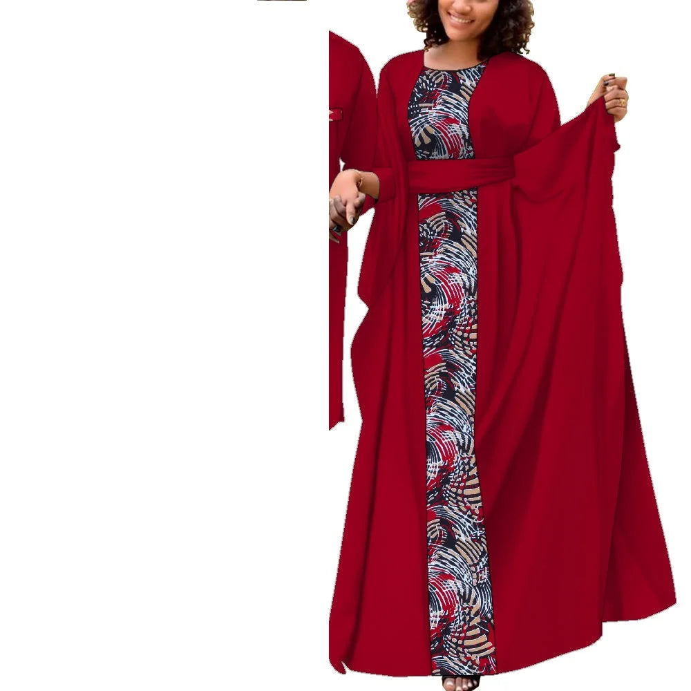 Tenues de couple africaines pour femmes et hommes, ensembles assortis, robes africaines, vêtements de mariage Dashiki, Wyq949