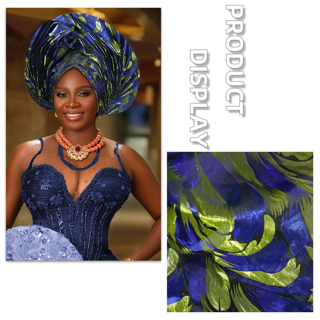 Couvre-chef africain bronzant tressé Turban casquettes pour femmes Nigeria mariage Geles fête couvre-chef Auto Gele femme bandeau