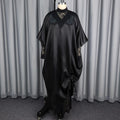 African Dresses for Women Traditional Africa Dashiki Gown Abayas Long Robe Tassels Bronzing Kaftan Headscarf Maxi Dress 2025